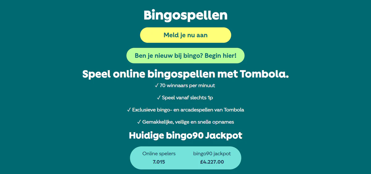 tombola casino bingospellen